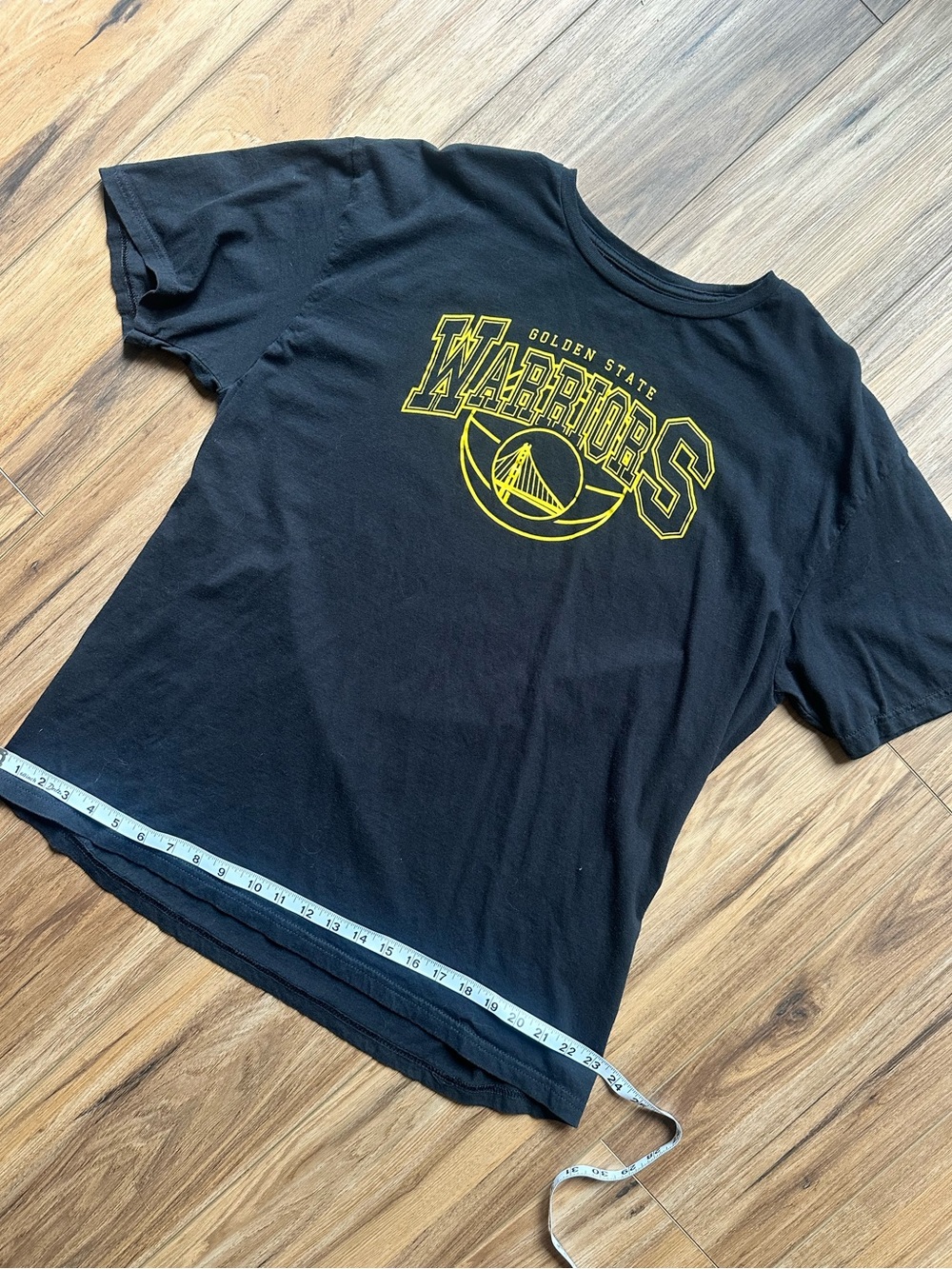 NBA Golden State Warriors Black and Yellow Kids Tee